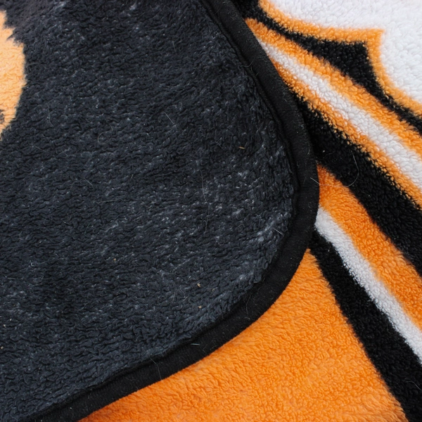 The Northwest OSU Beavers Fleece Throw Blanket Orange/Black 49.5" x 58"