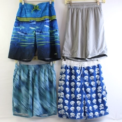 Lot of 4 Multiple Brands Child's 14/16 Basketball and Swim Shorts