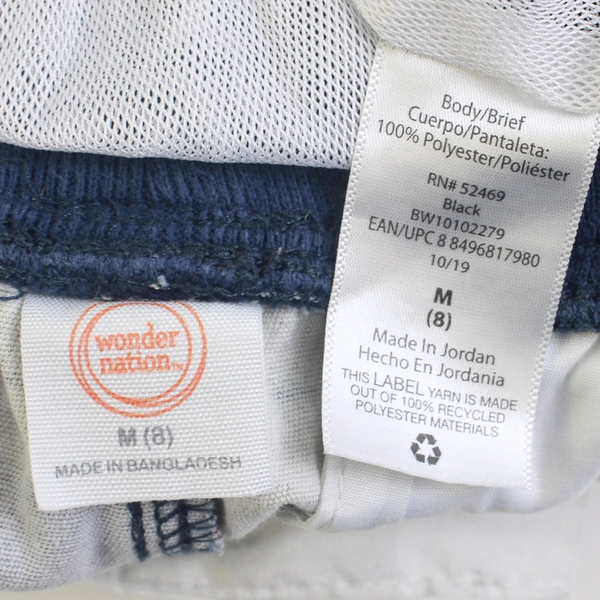 Lot of 2 Wonder Nation Child's M(8) Swim Shorts