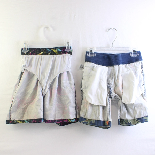 Lot of 2 Wonder Nation Child's M(8) Swim Shorts