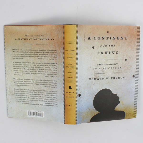 A Continent for the Taking by Howard W French 1st Edition 2004 Hardcover DJ