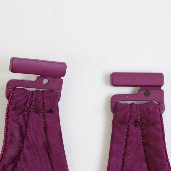 Seafolly Plum Purple Halter Bikini Top Women's Size 10