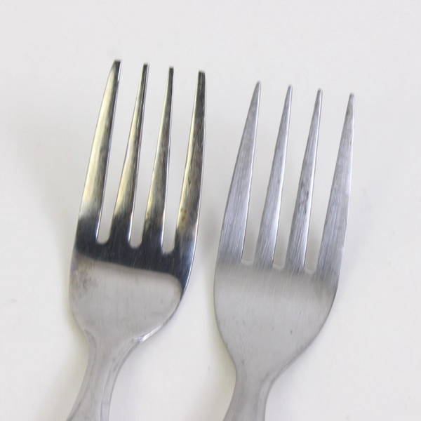 Lot Of 3 Washington Forge Mardi Gras-Navy-Cobalt (Stainless) Forks 1 Serving