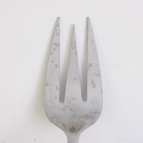 Lot Of 3 Washington Forge Mardi Gras-Navy-Cobalt (Stainless) Forks 1 Serving