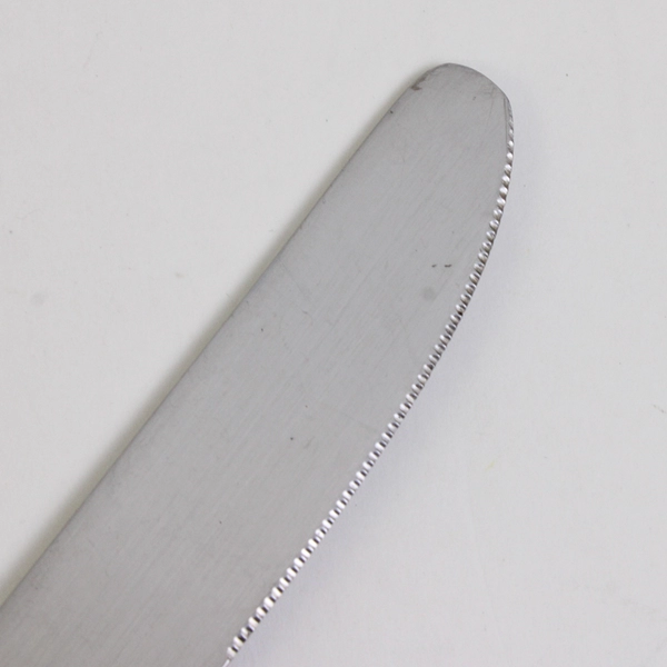 Lot Of 7 Libbey LYF5 (Stainless) Flatware Dinner Knives 8.75" Long