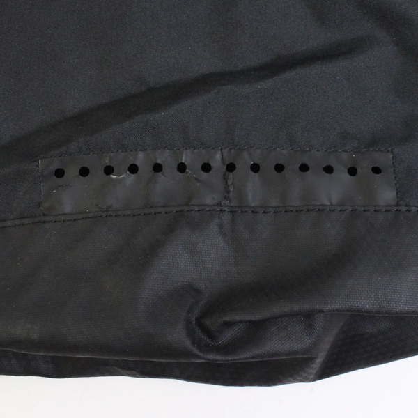 Nike Swoosh Black Drawstring Workout Gym Bag