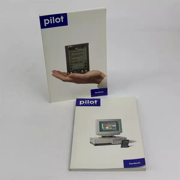 1996 US Robotics Pilot Desktop Computer And Palm Pilot Handbooks