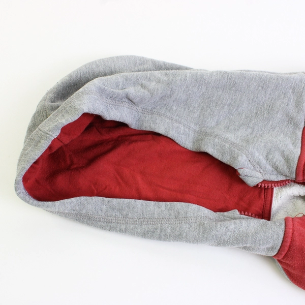 Nike Skateboarding Red and Gray Zip-Up Hoodie Youth Size Small 8-10 Yrs