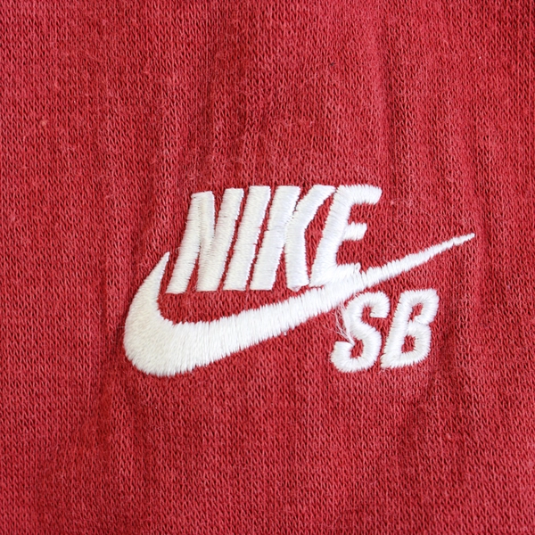 Nike Skateboarding Red and Gray Zip-Up Hoodie Youth Size Small 8-10 Yrs