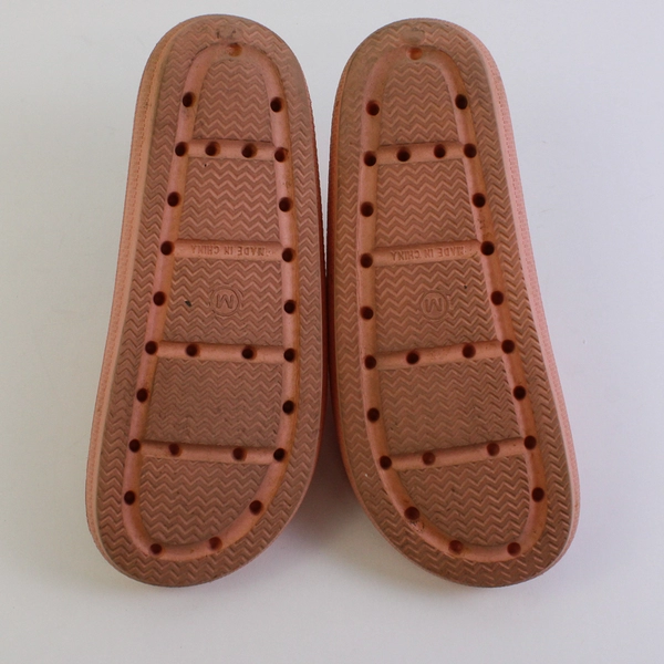 32 Degrees Unisex Cushion Slide Sandal Solid Pink (Women 7.5-8.5, Men 5.5-6.5)