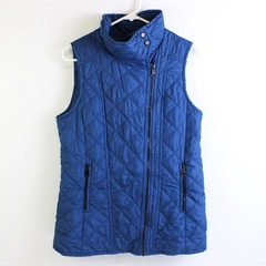 Marc New York Andrew Mark Quilted Blue Vest Women's Size Small