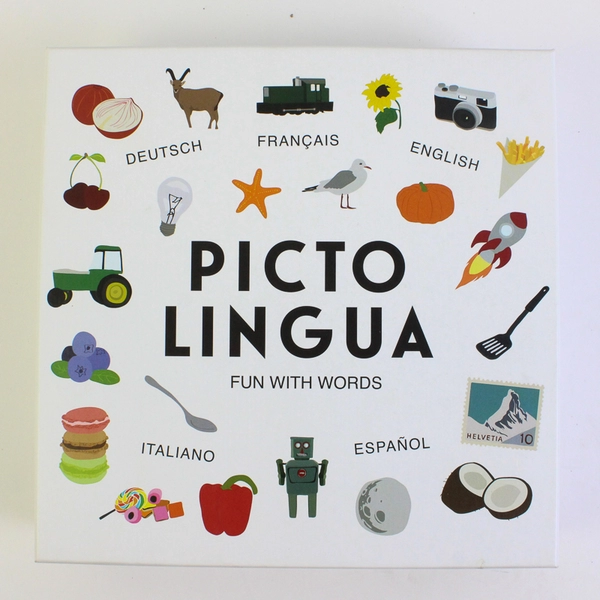 Pictolingua Fun with Words Board Game, Helvetiq No. 8913