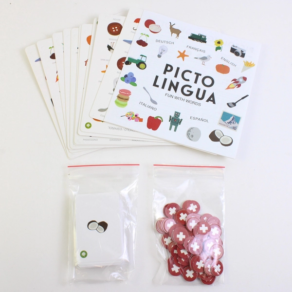 Pictolingua Fun with Words Board Game, Helvetiq No. 8913