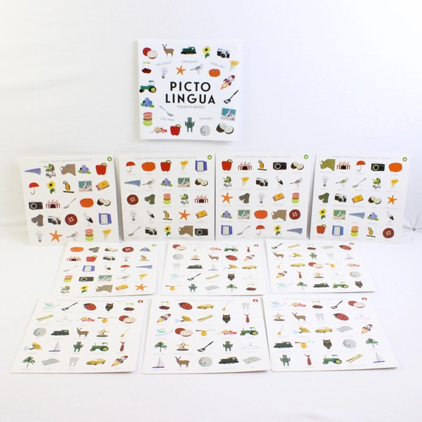 Pictolingua Fun with Words Board Game, Helvetiq No. 8913