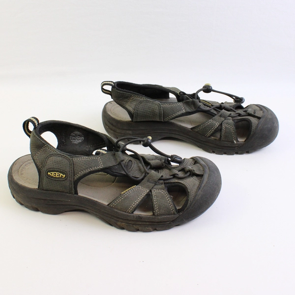 Keen Closed Toe Hiking Sandal Gray Water Shoe Men's Size 9