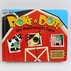 Poke-A-Dot ! Old MacDonald's Farm Board Book With Dots to Poke & Count 2019