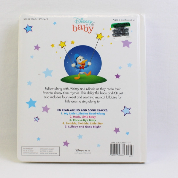 Disney Baby My Little Lullabies Read-Along Storybook & CD 2019 Board Book