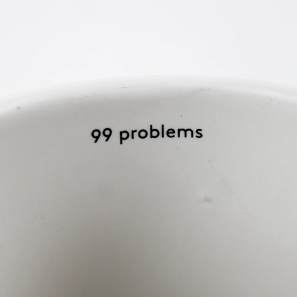 The Hoxton Hotel Portland Oregon White and Gray Ceramic Coffee Mug