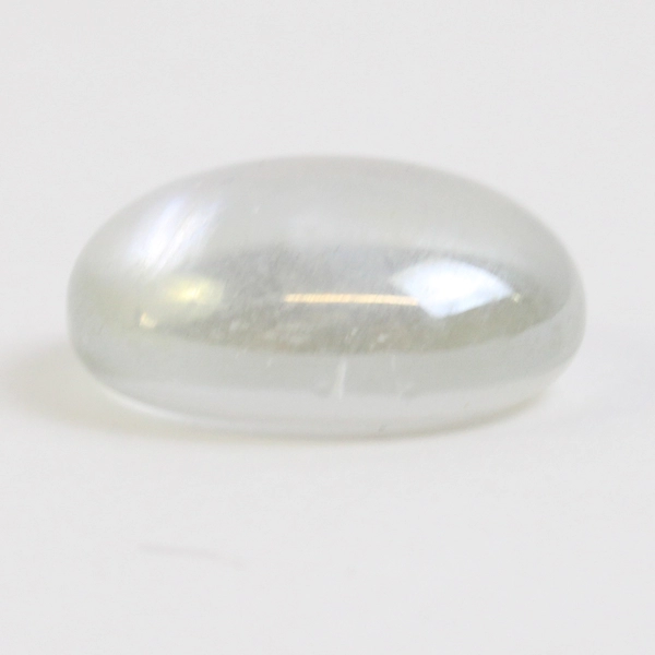 Lot Of 325 Matching Aquarium Glass Stones Pebble Shaped Iridescent Clear