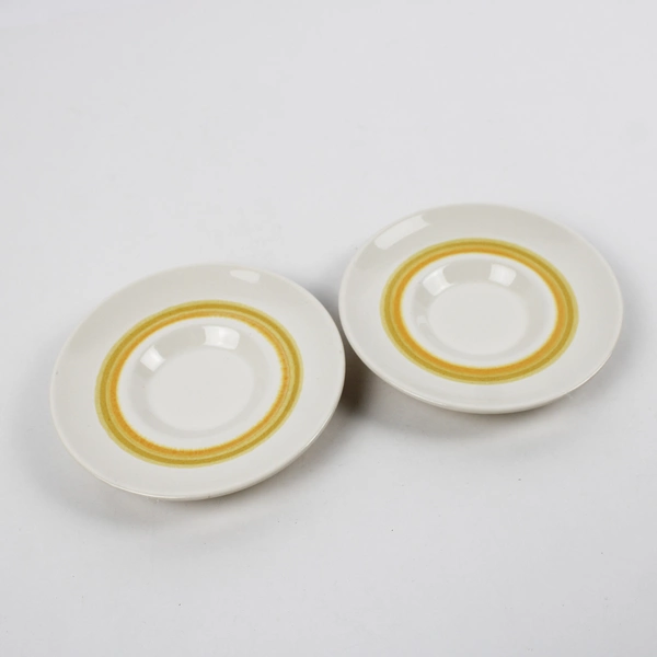 Set of 2 Franciscan Sundance Replacement Ceramic Saucers