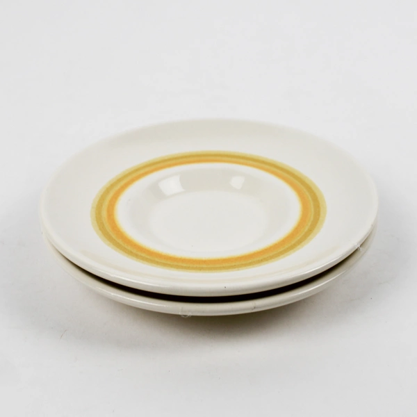 Set of 2 Franciscan Sundance Replacement Ceramic Saucers
