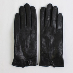 Fownes Women’s S/M Black Leather Gloves 