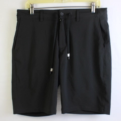 Aviator Solid Black Color Non Stop Travel Shorts Lightweight Men's Size 32