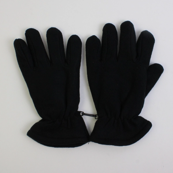 Sioux Nation Unisex S/M Black Lined Polyester Gloves