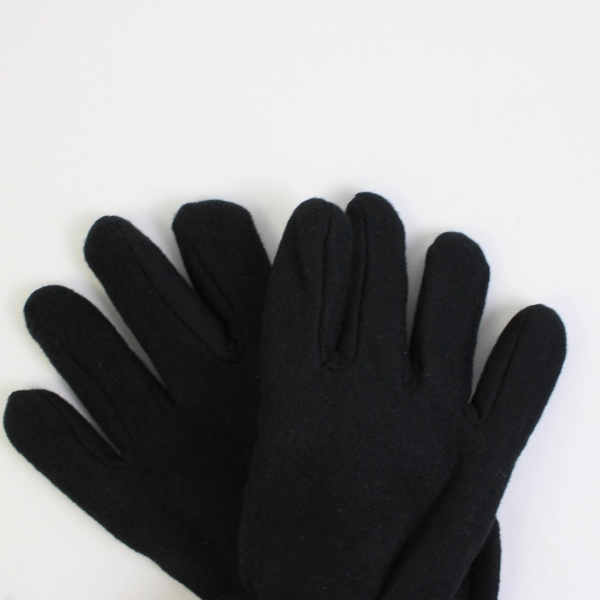 Sioux Nation Unisex S/M Black Lined Polyester Gloves