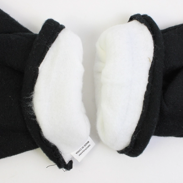 Sioux Nation Unisex S/M Black Lined Polyester Gloves