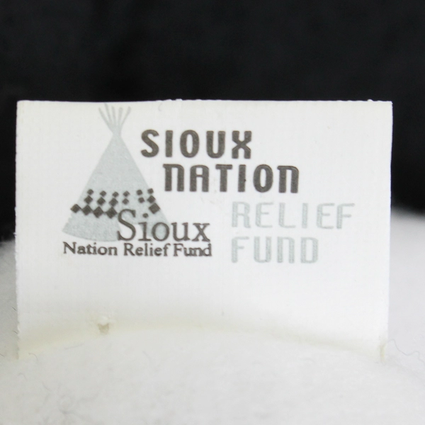 Sioux Nation Unisex S/M Black Lined Polyester Gloves