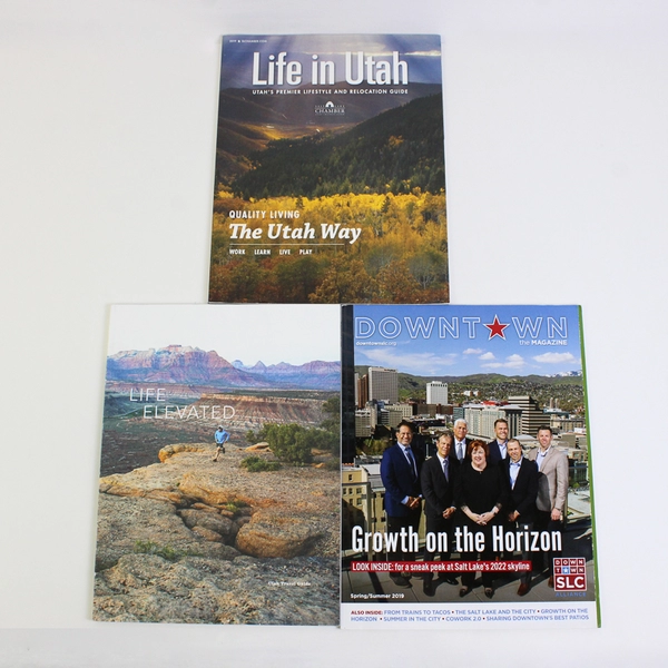 A Lot of Utah Travel Guides Maps & The Downtown SLC Magazine Good Condition