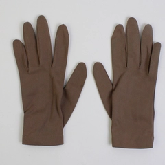 Unbranded Women's S Unlined Light Brown Nylon Gloves