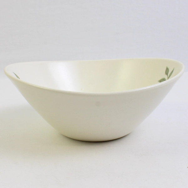 VTG Vernon Ware by Metlox Rose A Day MCM Ceramic Coupe Cereal Bowl 6 1/4"