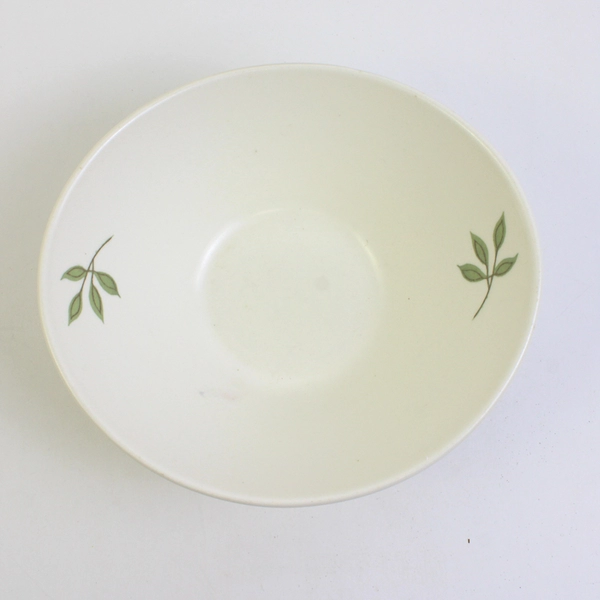 VTG Vernon Ware by Metlox Rose A Day MCM Ceramic Coupe Cereal Bowl 6 1/4"