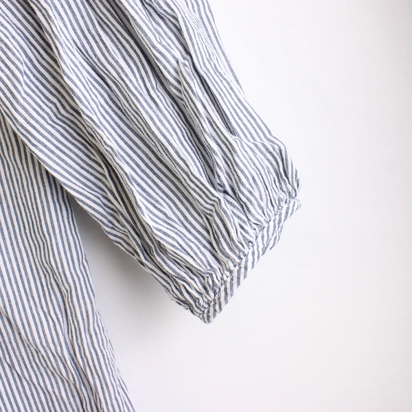 Knox Rose Women's M Knee Length Striped with Embroidered Flower Details