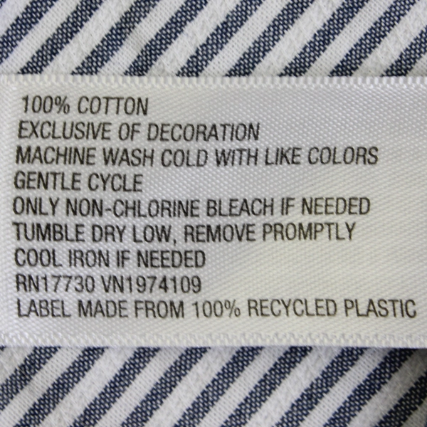 Knox Rose Women's M Knee Length Striped with Embroidered Flower Details