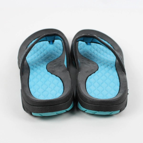 Kaiback Lakeside Sport Flip Flop Outdoor Sandal Blue/Black Women's Size 10