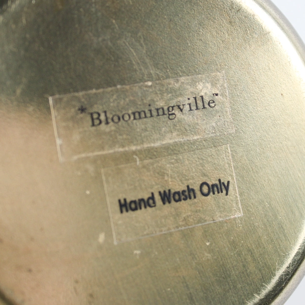 Bloomingville Cocktail Shaker Stainless Steel Gold Color 10" Tall 3.75" Diameter