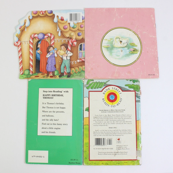 Lot of 4 Children's Books 1986 to 1990 Paperback