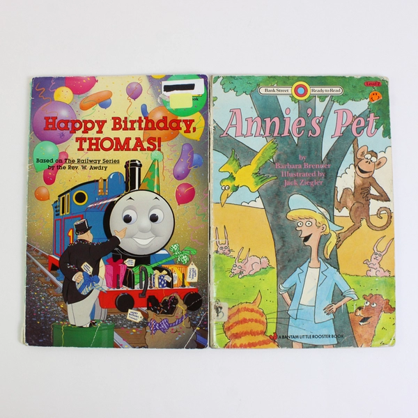 Lot of 4 Children's Books 1986 to 1990 Paperback