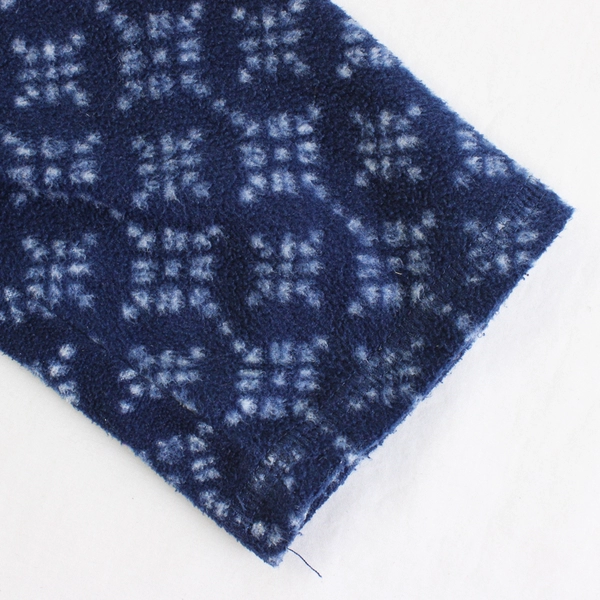 St. John's Active Bay Navy Blue Fleece V-Neck Top Women's Large