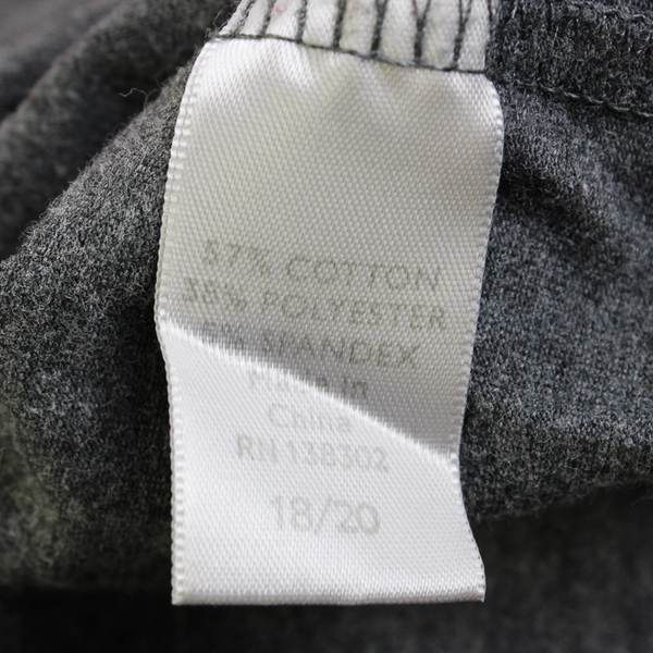 Avenue Gray/Red Zip Up Long Sleeve Sweater/Hoodie Womens Size 18/20