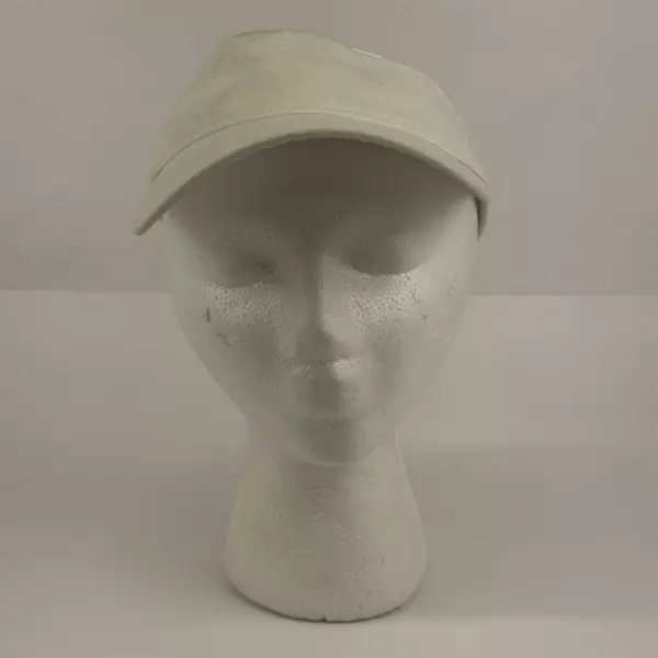 White Women's Sun Visor Hat UV Protection Adjustable Summer Cap