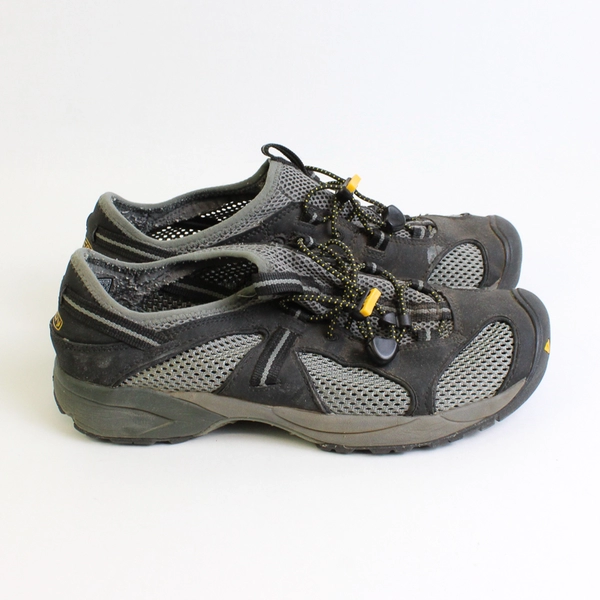 Keen Turia Water Shoes Gray Slip On Toe Protect Mens Size 8.5