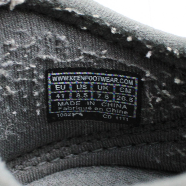 Keen Turia Water Shoes Gray Slip On Toe Protect Mens Size 8.5