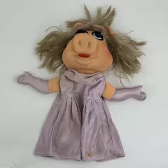1977 Fisher Price Jim Henson The Muppets Miss Piggy Hand Puppet Doll