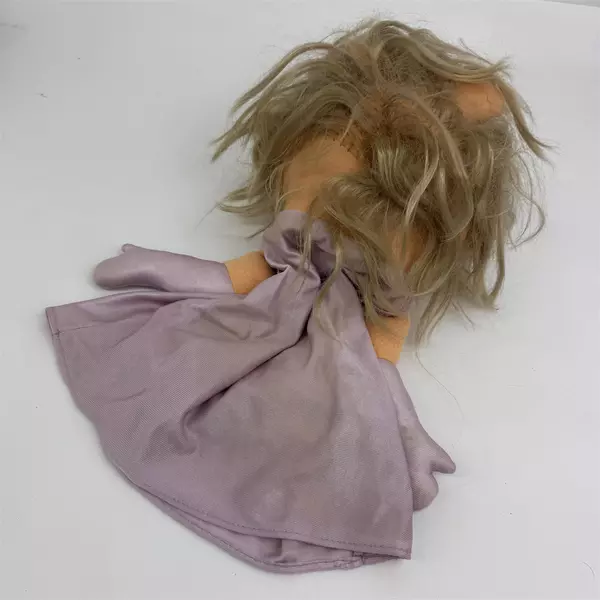 1977 Fisher Price Jim Henson The Muppets Miss Piggy Hand Puppet Doll