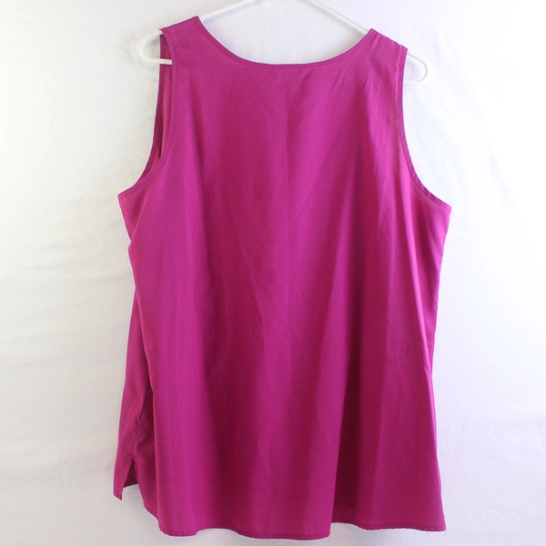 Time and Tru Magenta Pink Tank Top Women's Size XL 16-18