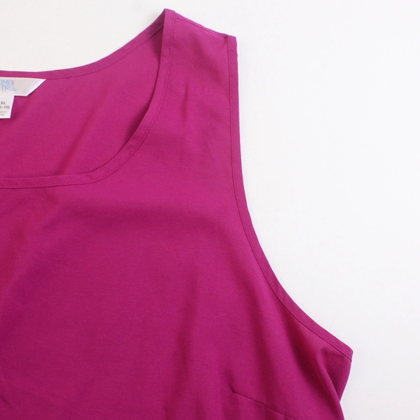Time and Tru Magenta Pink Tank Top Women's Size XL 16-18